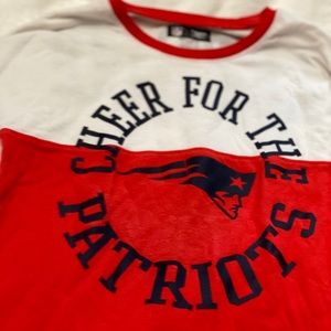 Patriots long sleeve shirt size 6/7